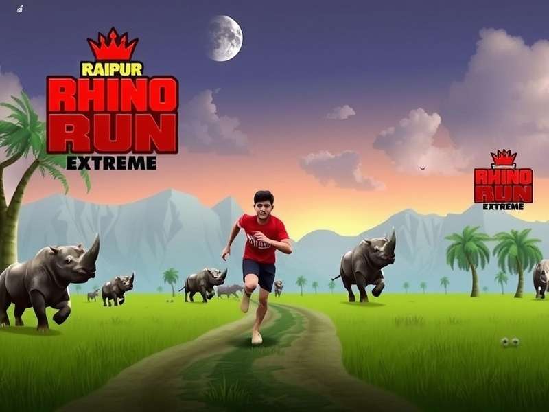 Raipur Rhino Run Extreme Global Player Distribution