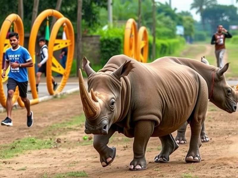 Raipur Rhino Run Extreme Regional Download Distribution Map